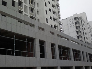 临沂高尔夫庄园真石漆工程